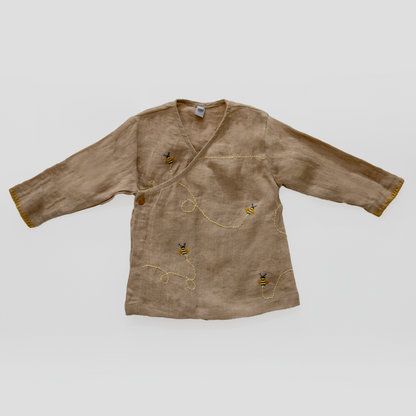 Camisa Cruzada Abeja