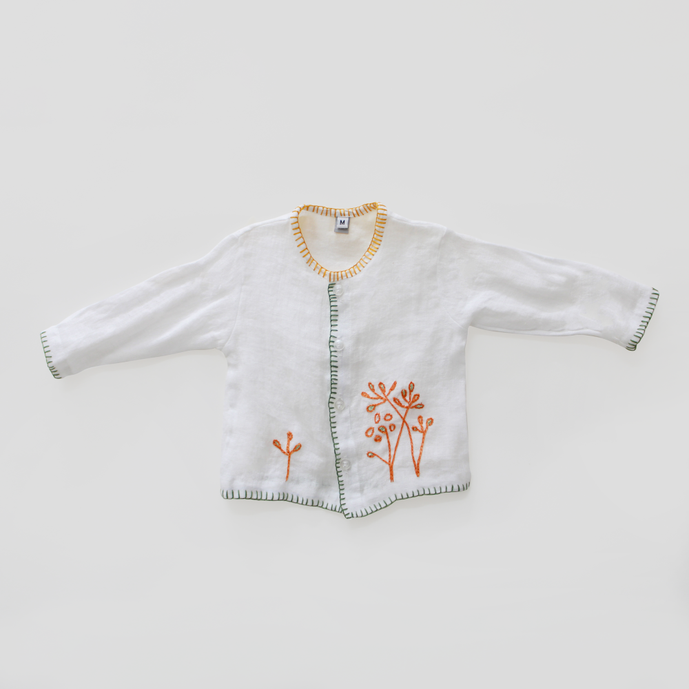 Camisa Botones Flor